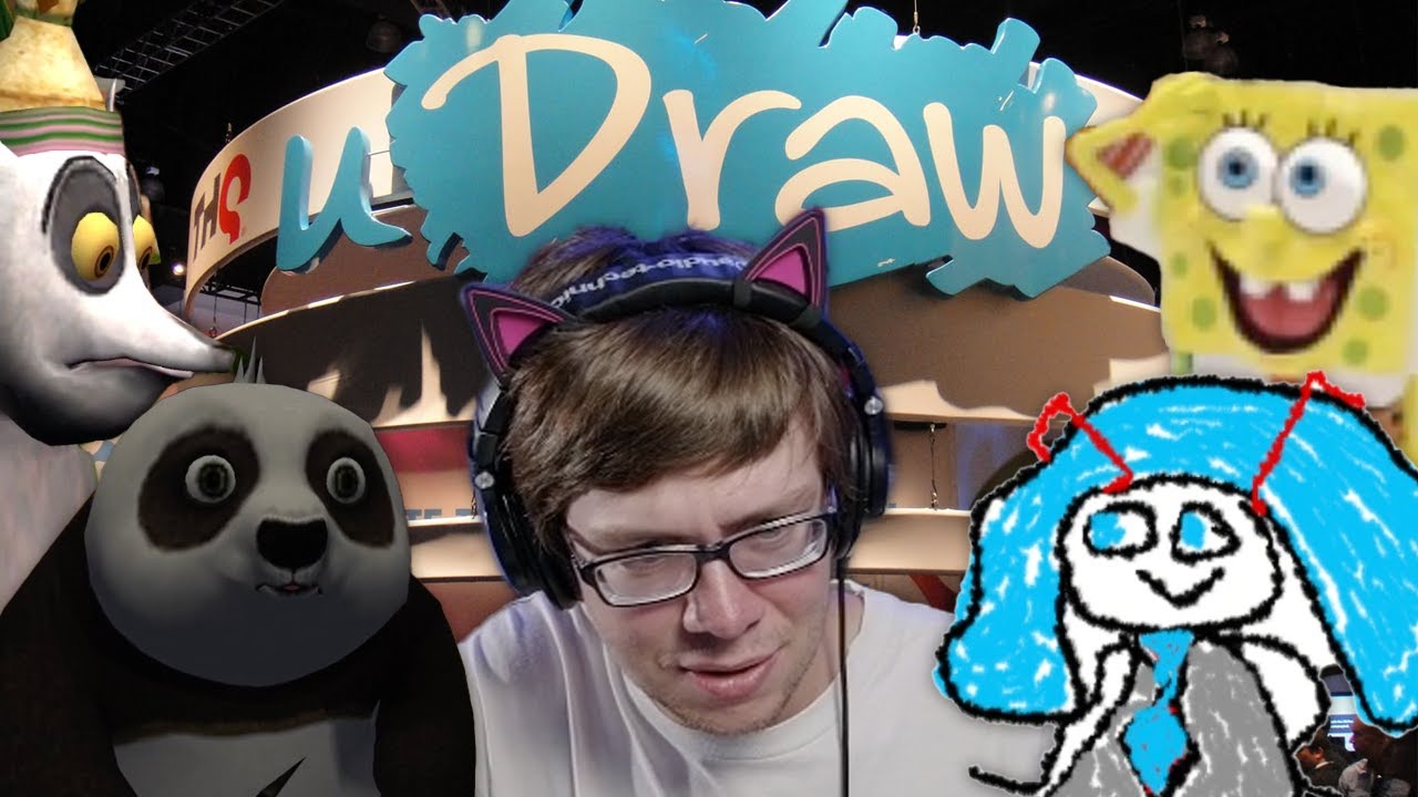 Playing EVERY uDraw Wii game in ONE video!