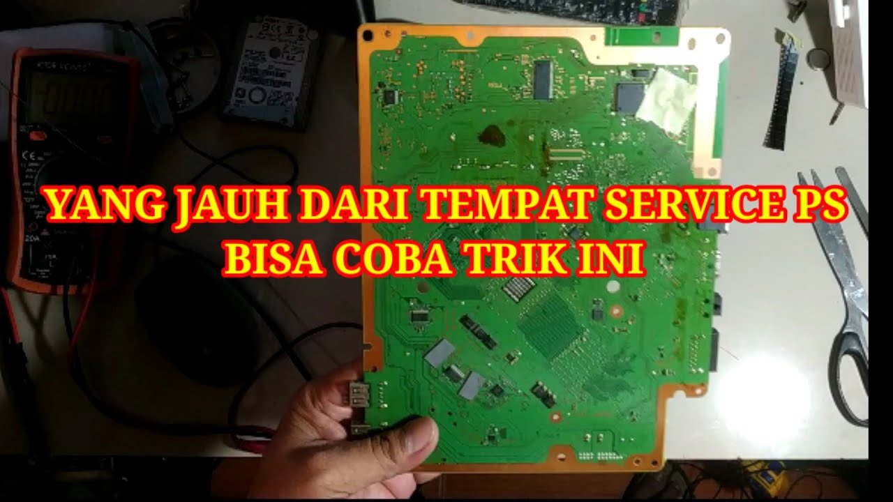 Yang jauh dari tempat service ps coba trik ini jika stik bluetooth ps3 super slim tidak konec