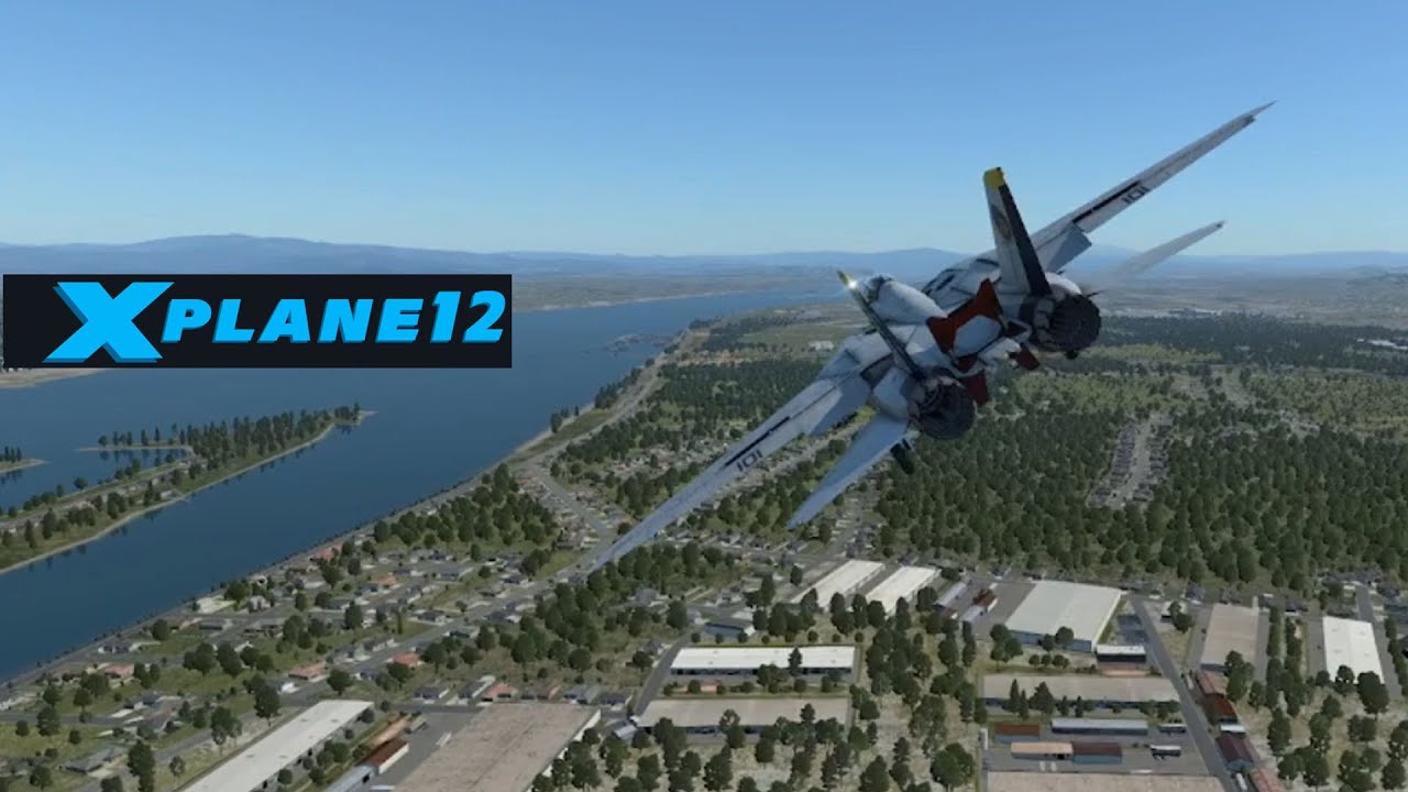 DCS Pilot tries X Plane 12 | F-14 Tomcat