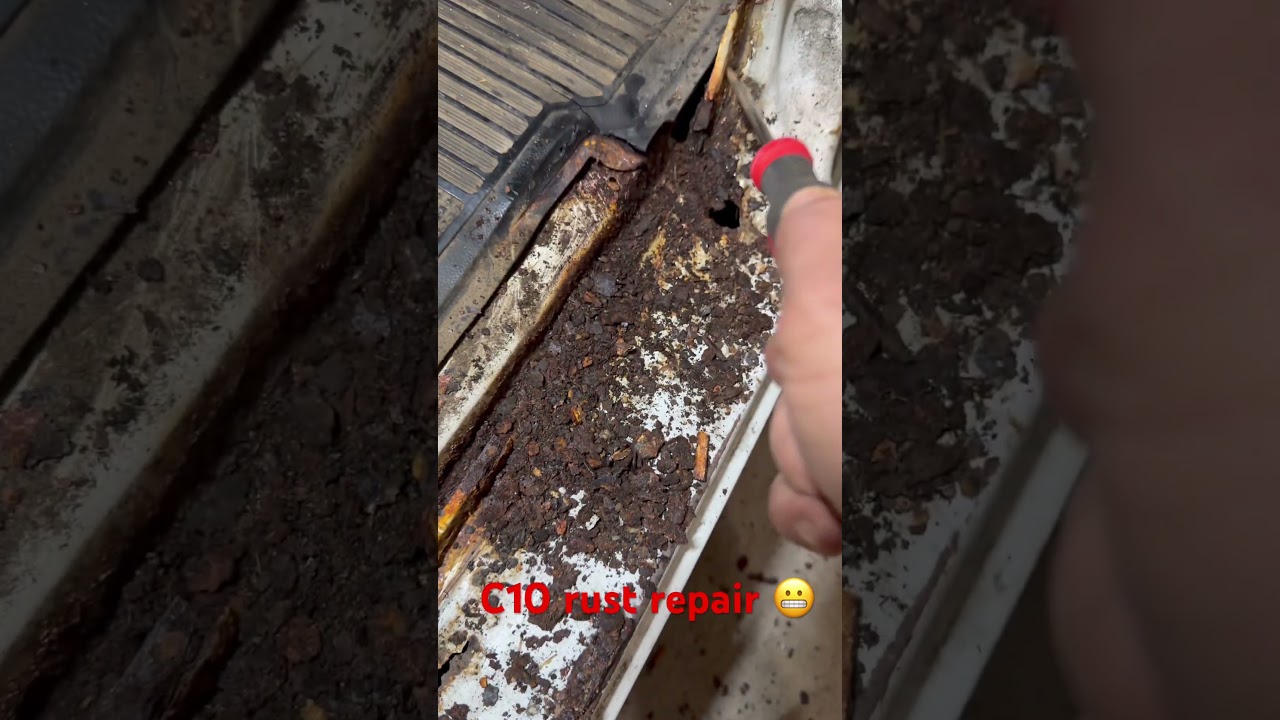 Rust repair on a 1970 c10 pick up 