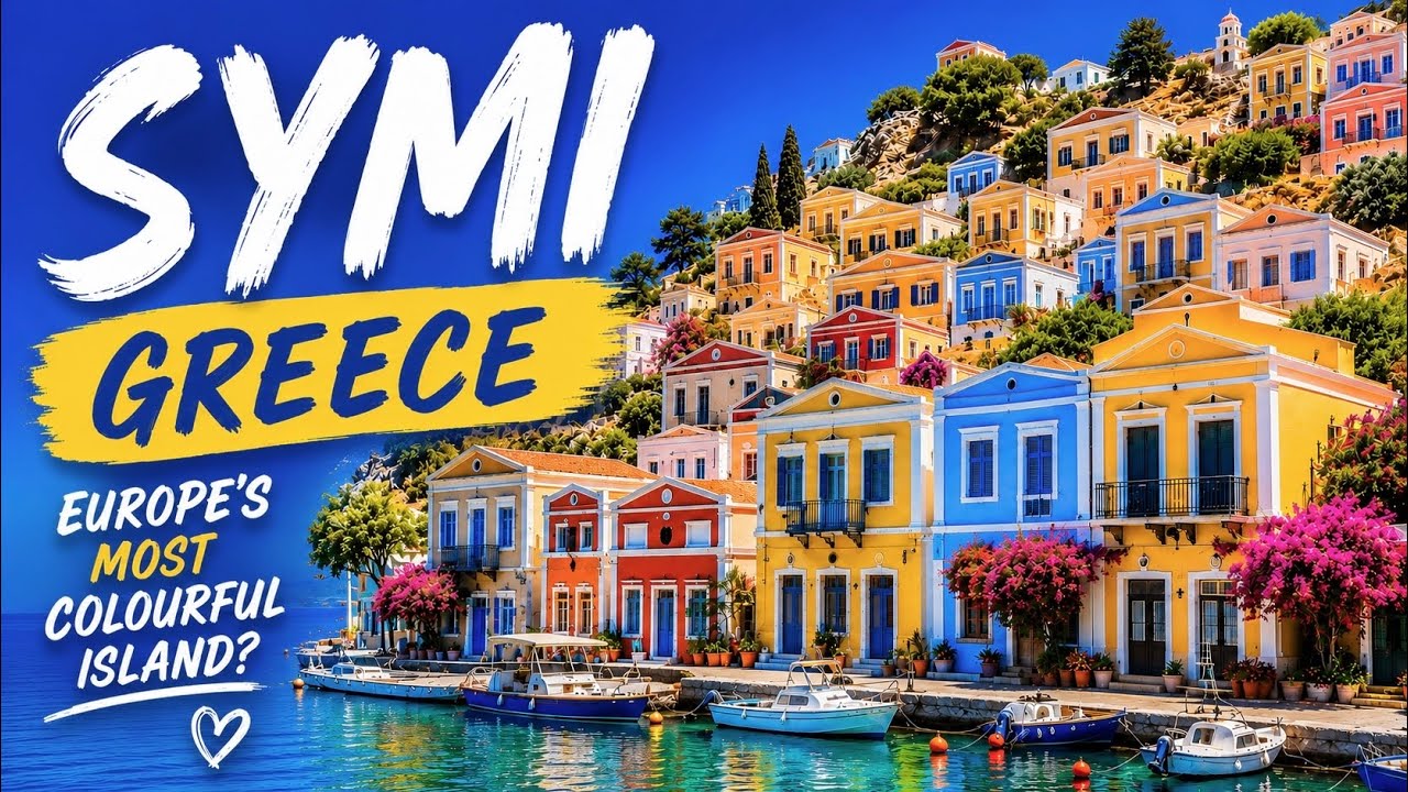 SYMI - Dodecanese islands Greece - 5k Walking tour 