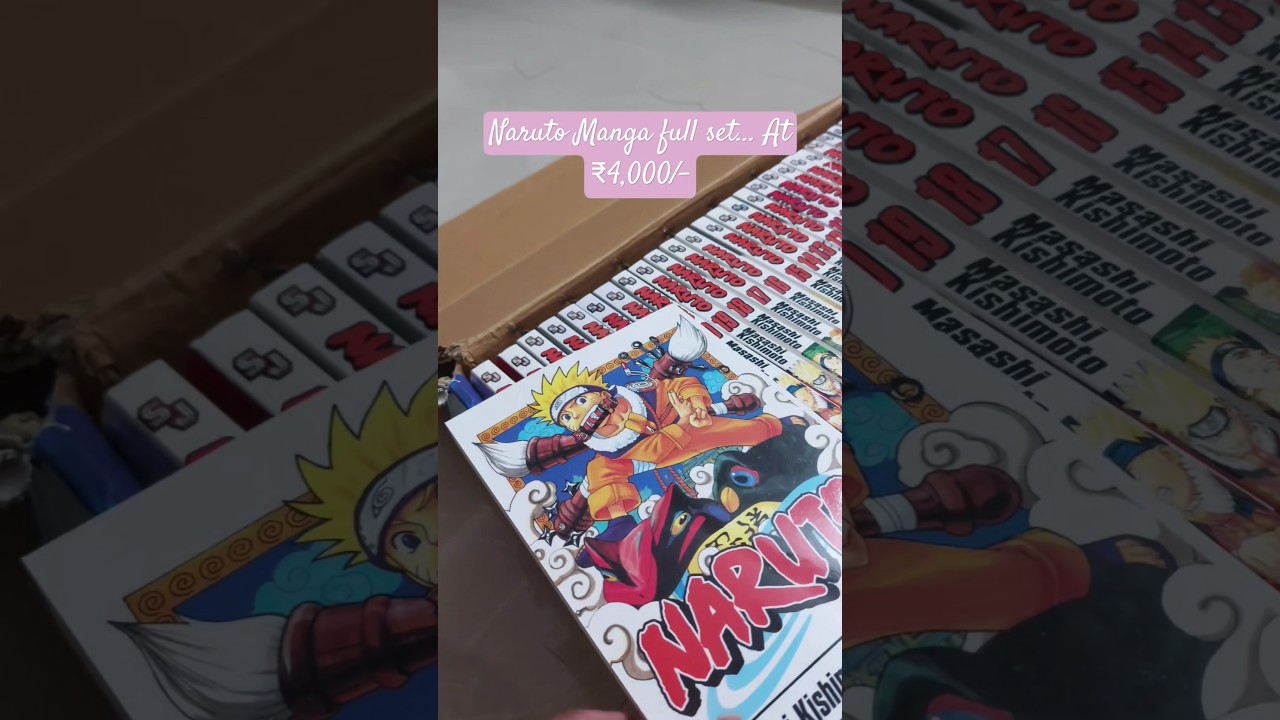 Naruto Manga full set... #manga #naruto #story