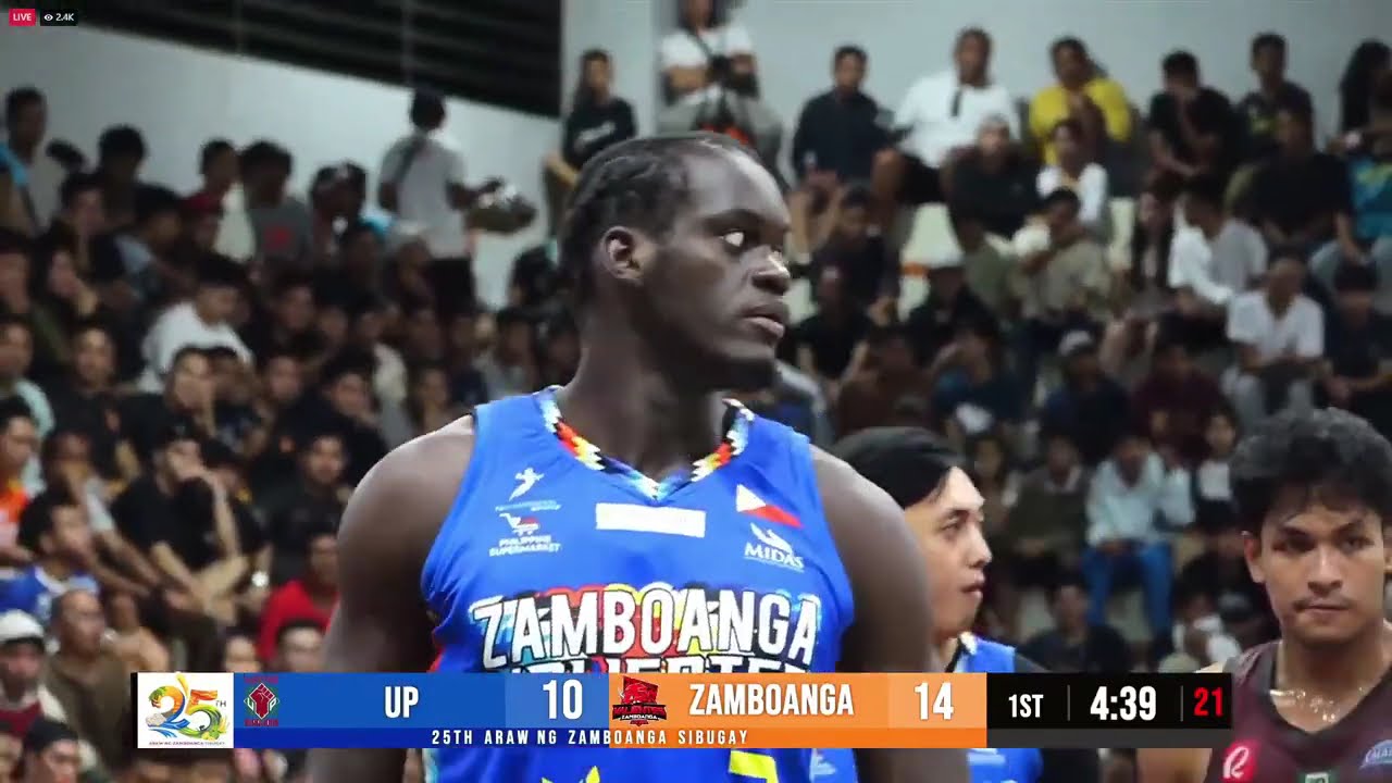 LIVE: UP fighting maroons VS ZAMBOANGA valientes 25TH ARAW NG ZAMBOANGA SIBUGAY
