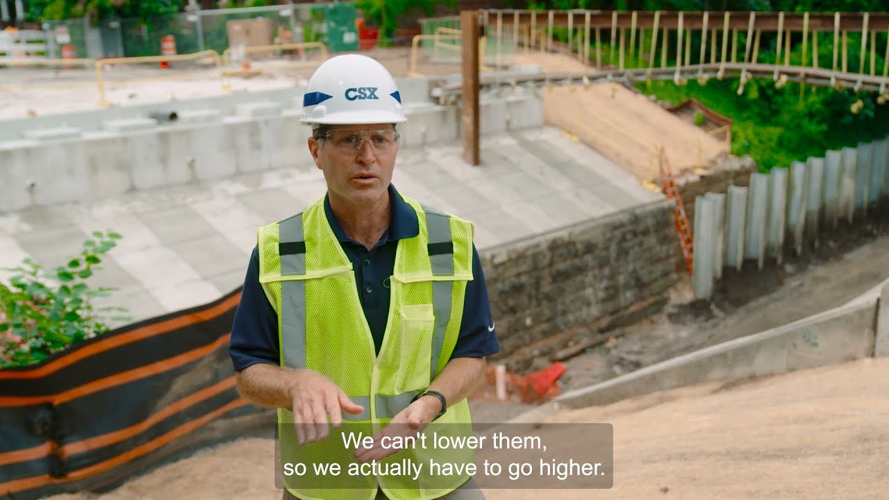 CSX's Howard Street Tunnel Project Elevates Bridges to Accodomate Double-Stack Trains