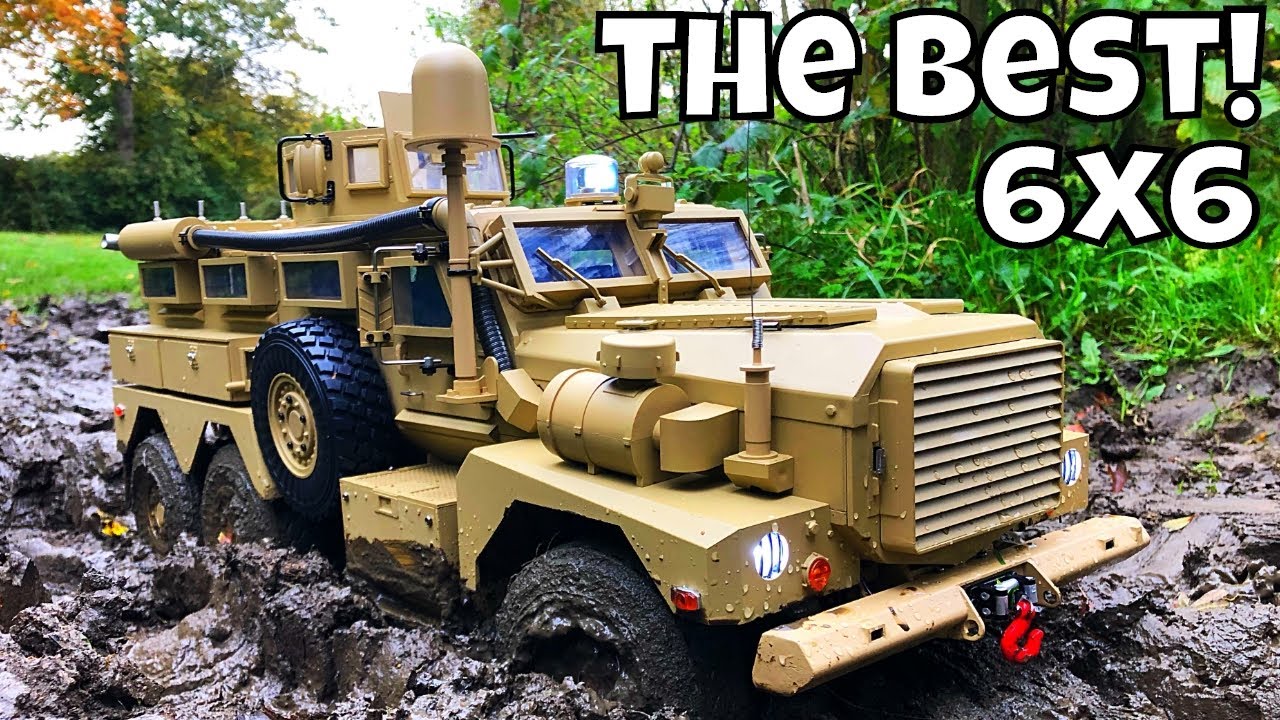 The best Scale 6x6 you can buy!  US MRAP Cougar 6x6. OMG it's awesome!