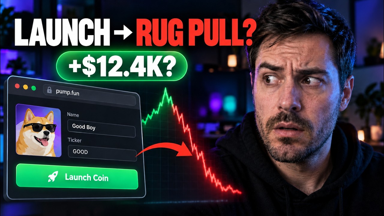 How to Launch Meme Coins on Solana Pump.Fun with Rug Pull (High Profit)