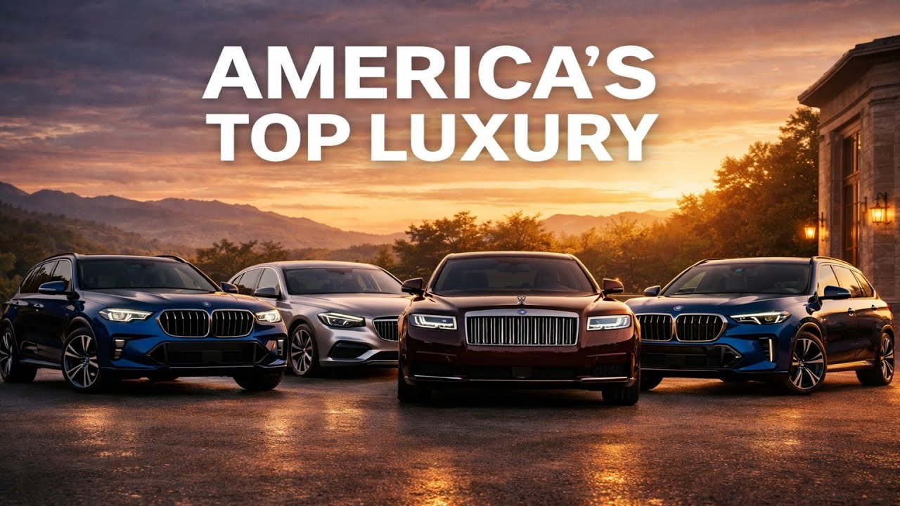America’s Favorite Luxury Cars for 2026