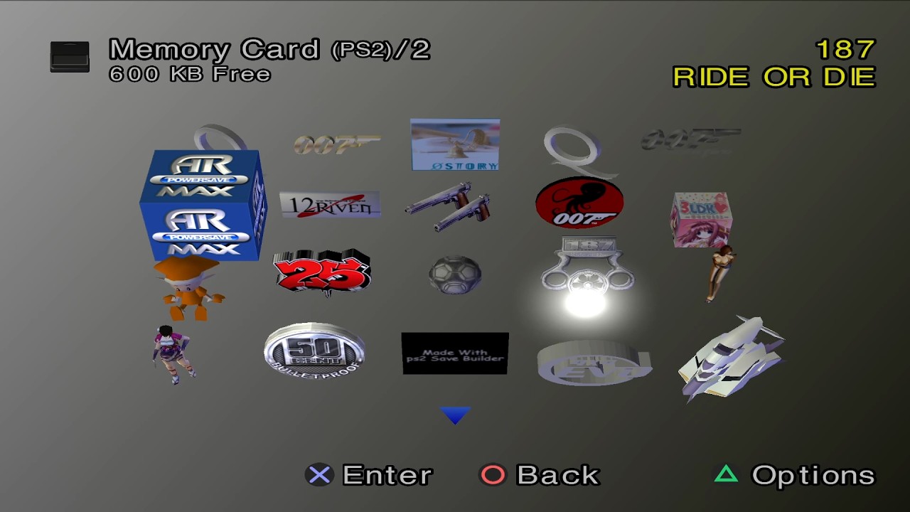 PS2 Menu: 4K Texture Pack [Showcase]