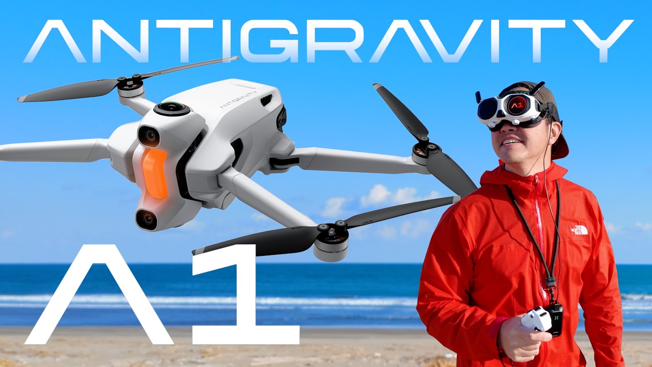 【Antigravity A1】空飛ぶ360度カメラ | 8K | 伝送技術がすごい | OMNILINK360 | Insta360