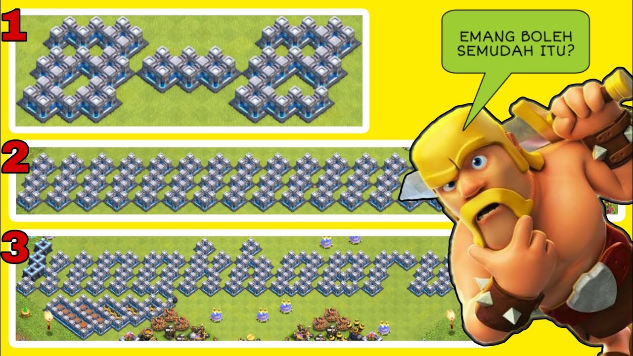 Cara Membuat Nama Dari Tembok Clash of Clans
