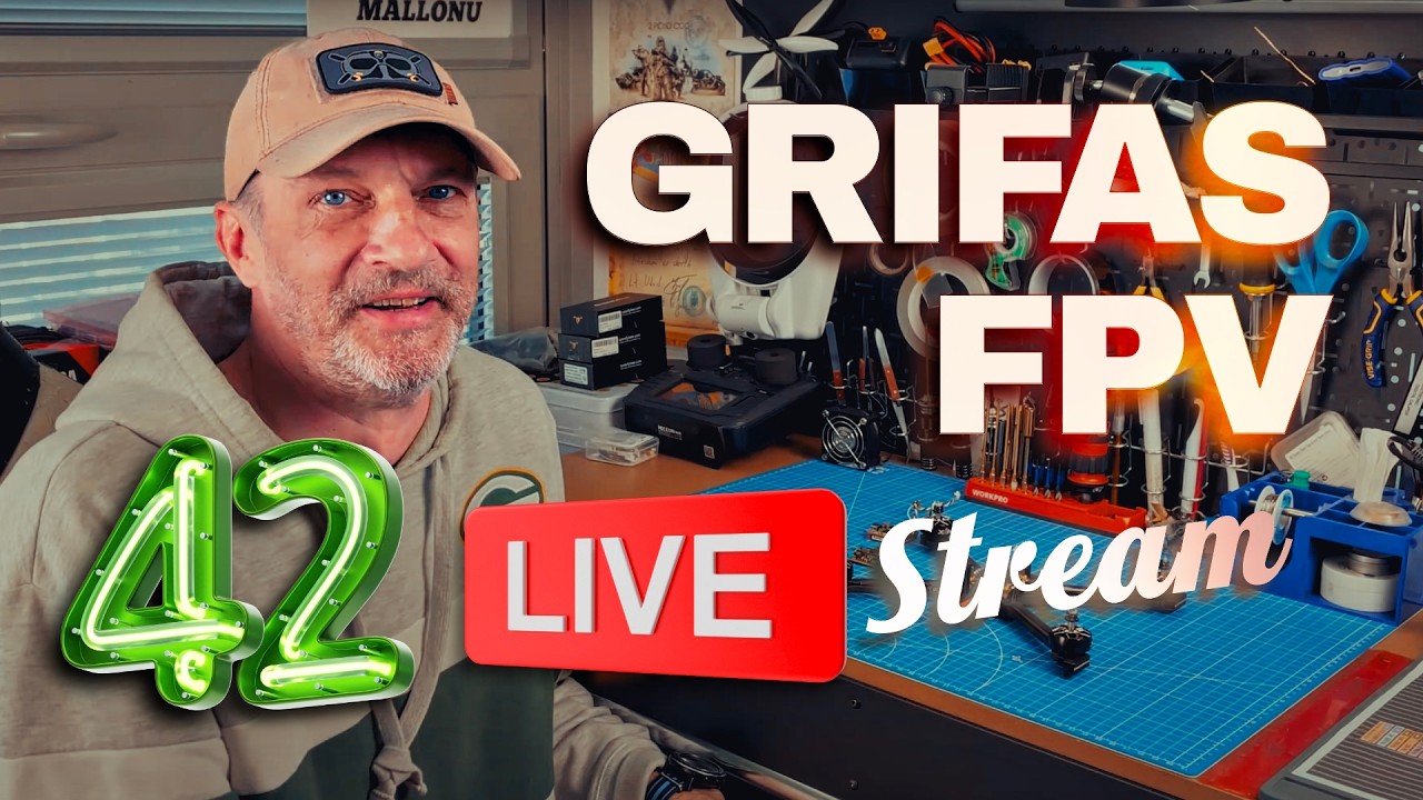 Tęsim surinkinėt SpeedyBee Master 3X droną- litavimas. GrifasFPV LiveStream vasario 22 d 11 val LT