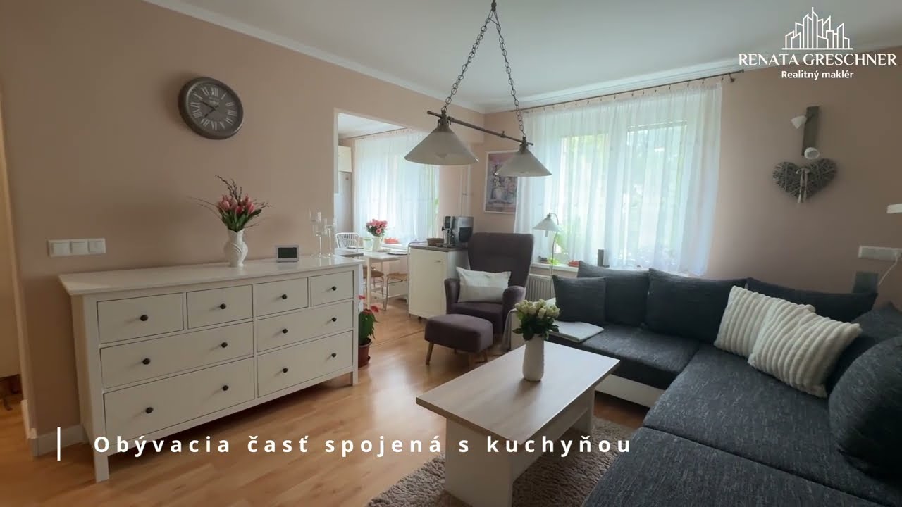Renata Greschner REAL, NA PRENÁJOM: moderný 2-izbový byt v Handlovej