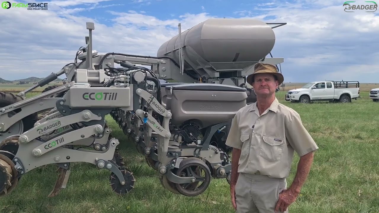 Hoekom het 'n beesboer 'n Badger Eco-Till planter gekoop?