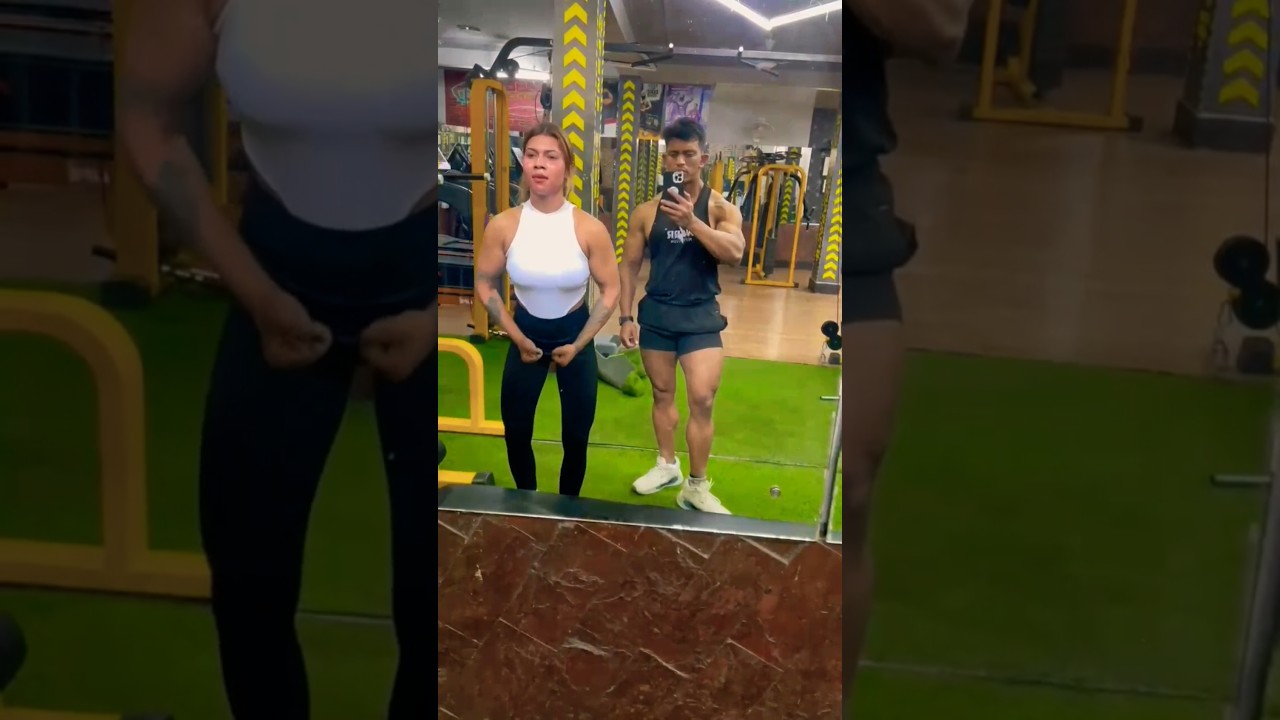 posing practice after workout|couple goals
