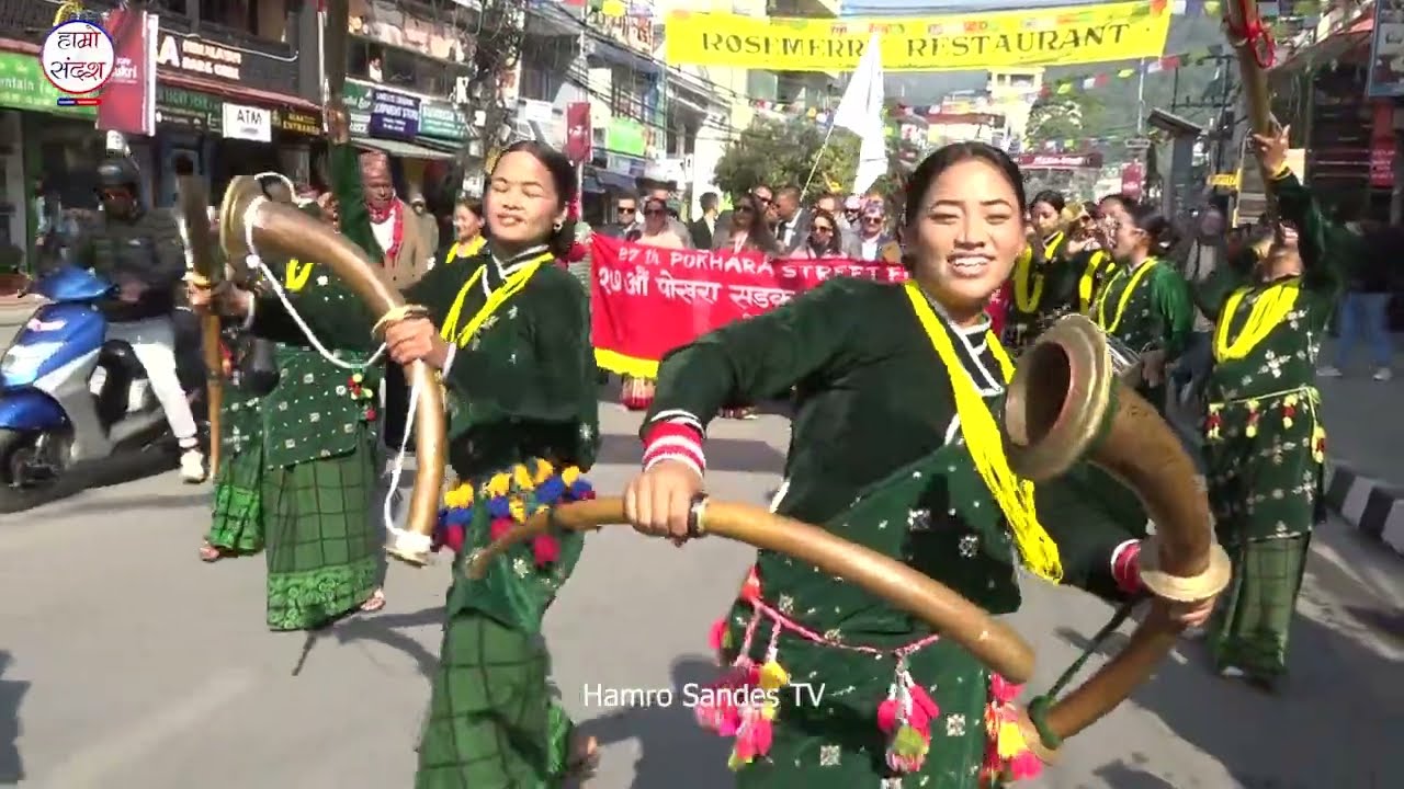 २७ औं पोखरा सडक महोत्सवमा देखिए अनौठो झलकहरु ....