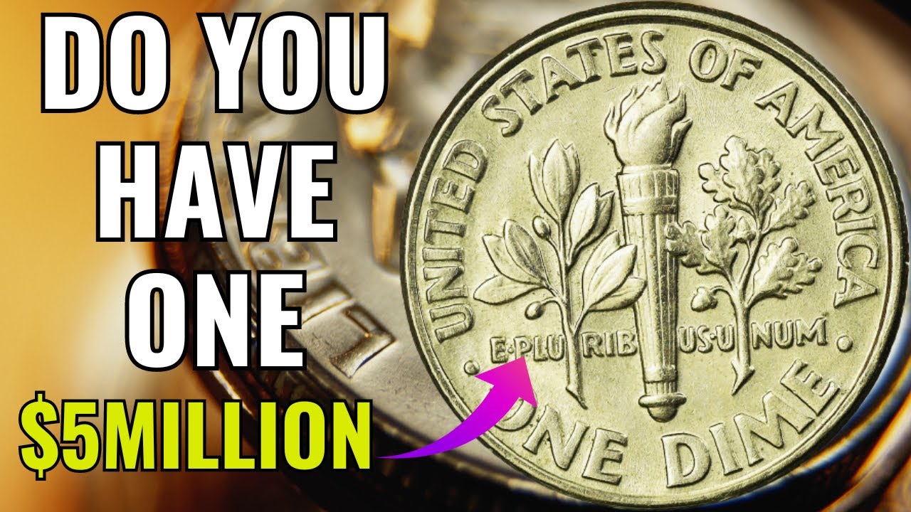 TOP 25 MOST VALUABLE ROOSEVELT DIMES TO LOOK FOR IN YOUR POCKET CHANGE EACH WORTH OVER $5 MILLIONS