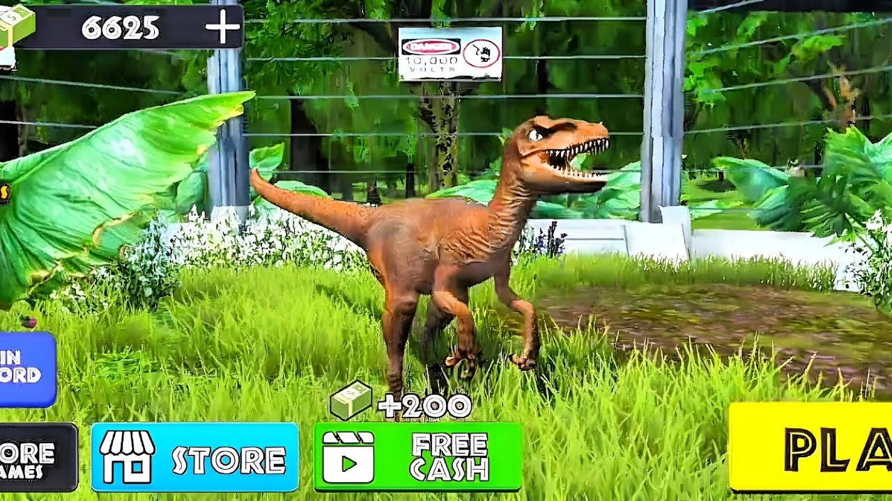 Dinosaur Park Gameplay 😱 | Dangerous T-Rex Survival Mission | Full Game Play Hindi #dinosaurpark 
