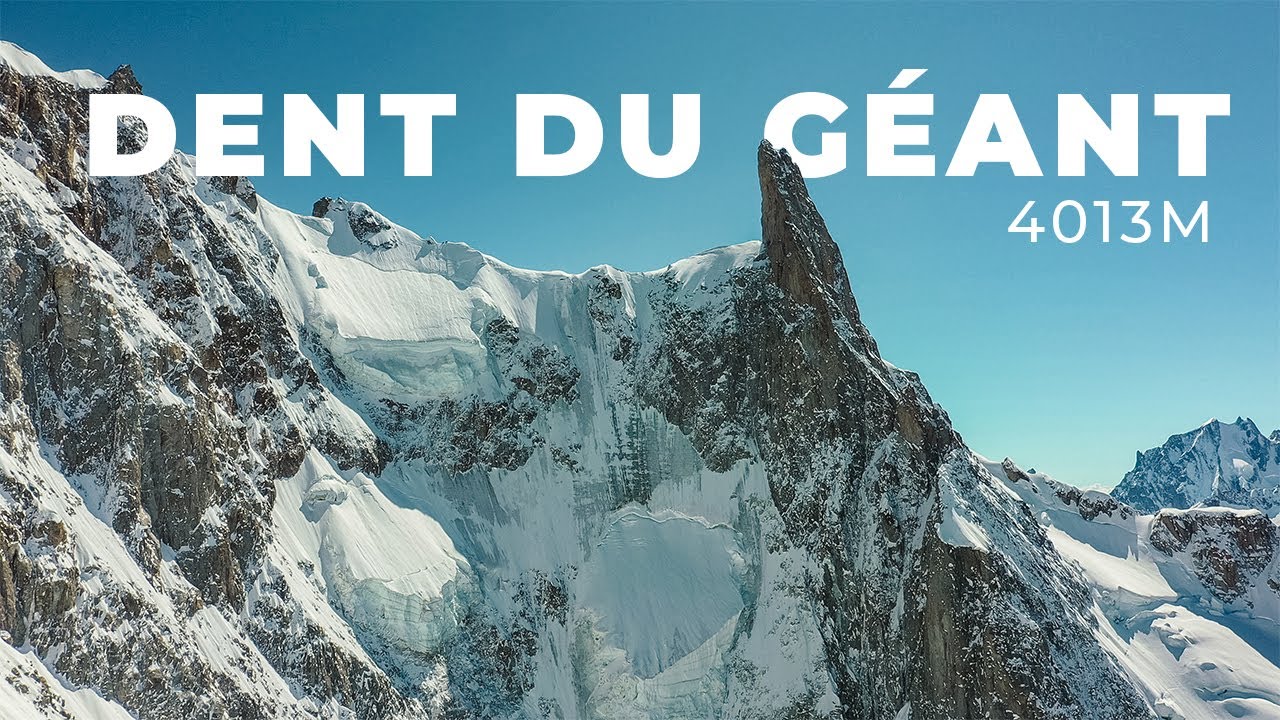 Dent du Géant 4013m entre Frères