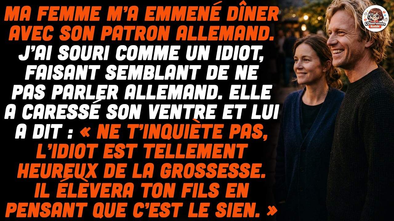 Ma Femme A Parlé De Sa Grossesse En Allemand Avec Son Patron. J’ai Répondu En Allemand Couramment…