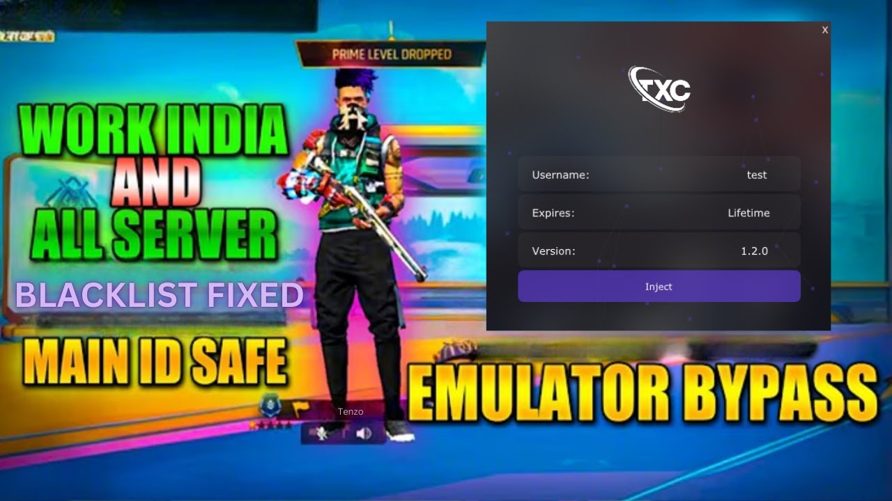PC EMULATOR BYPASS 💻 FOR FF FREE | 100% ANTIBAN | ALL SERVER SAFE