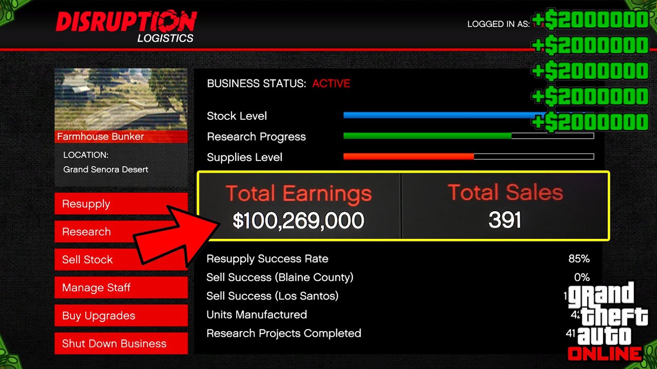 How To Make MILLIONS With The Bunker In GTA 5 Online! ($2,000,000 Per Hour DOING NOTHING!)