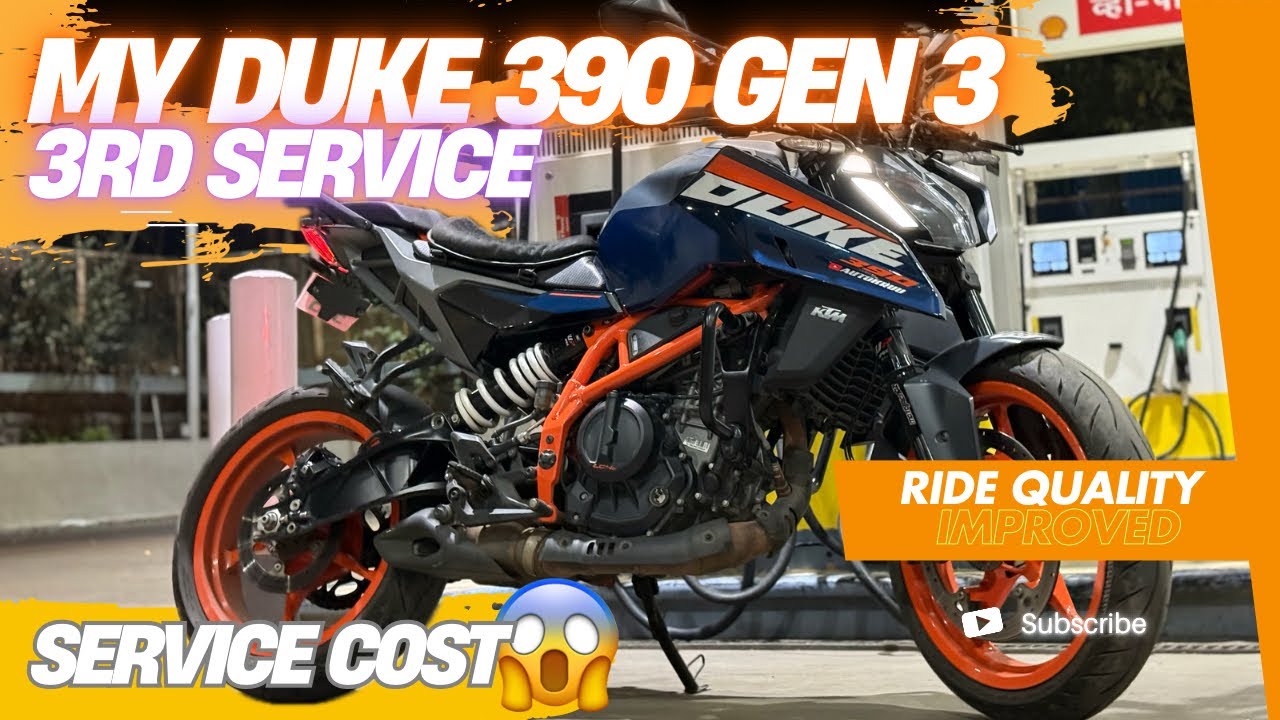 KTM Duke 390: 3rd Service & the Truth About Maintenance