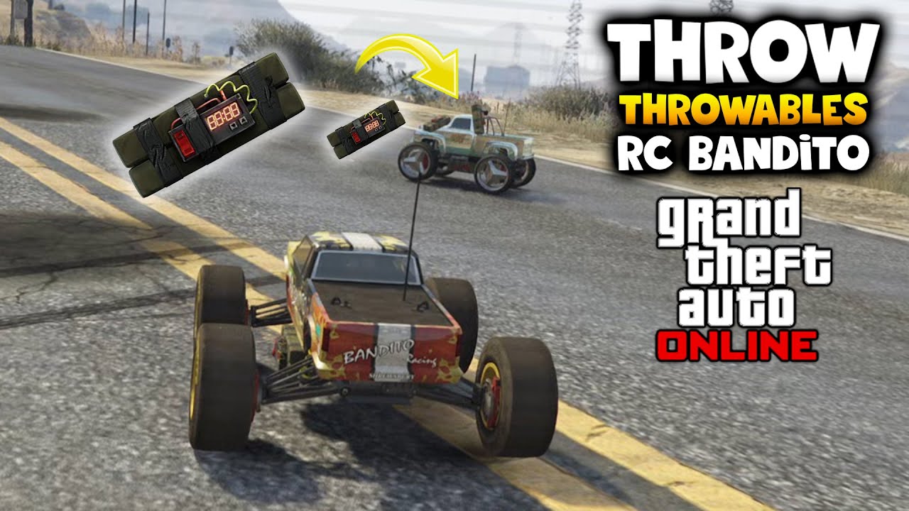 Use Throwables Inside RC Bandito Glitch | GTA Online 1.61 -PSN-