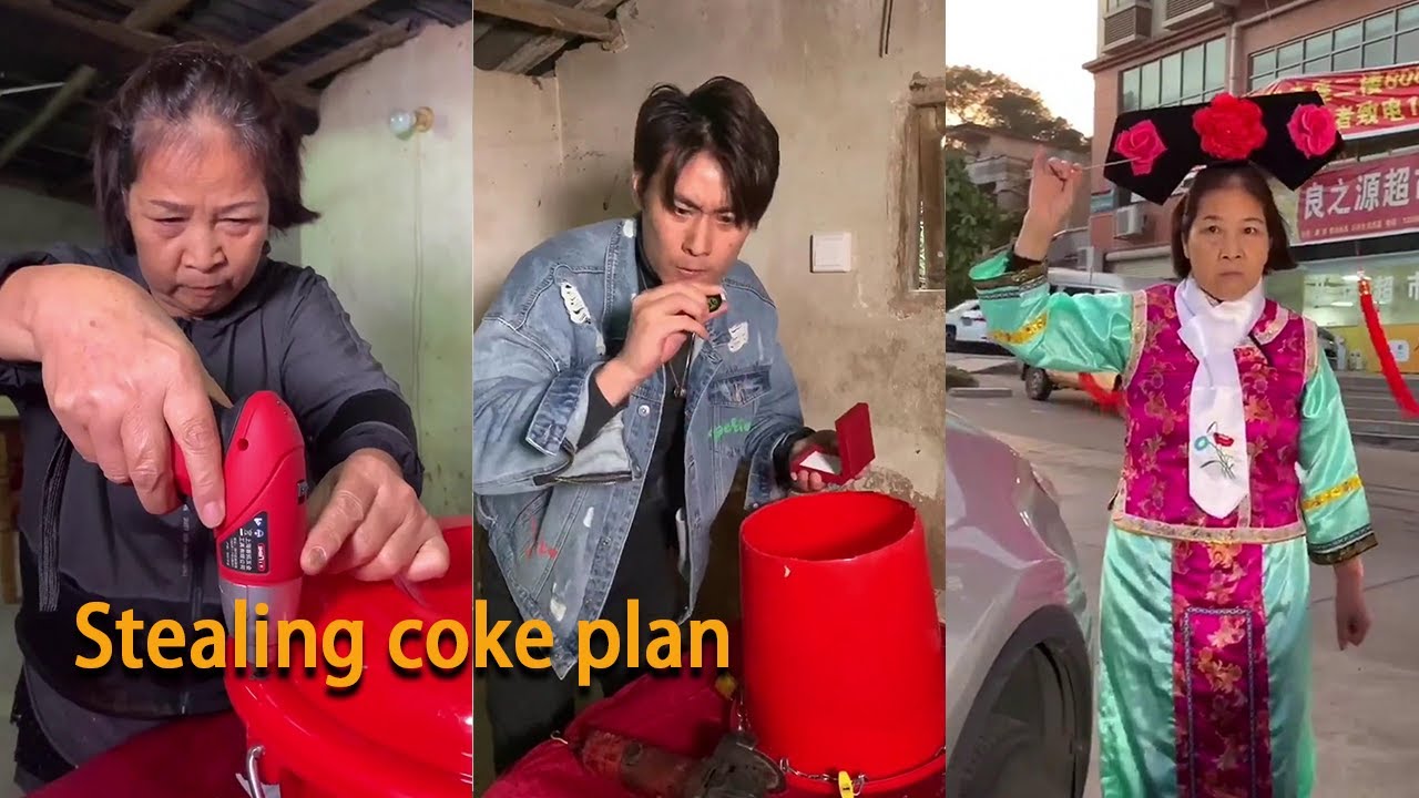 Crazy son steals Devil Mom’s Coke and gives it to sanitation workers!
