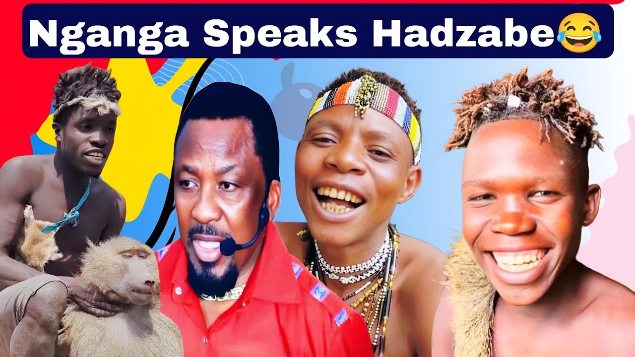 PASTOR NGANGA FUNNIEST MOMENTS WITH HADZABE TRIBE IN TANZANIA/ FUNNY MEME COMPILATION🤣🤣