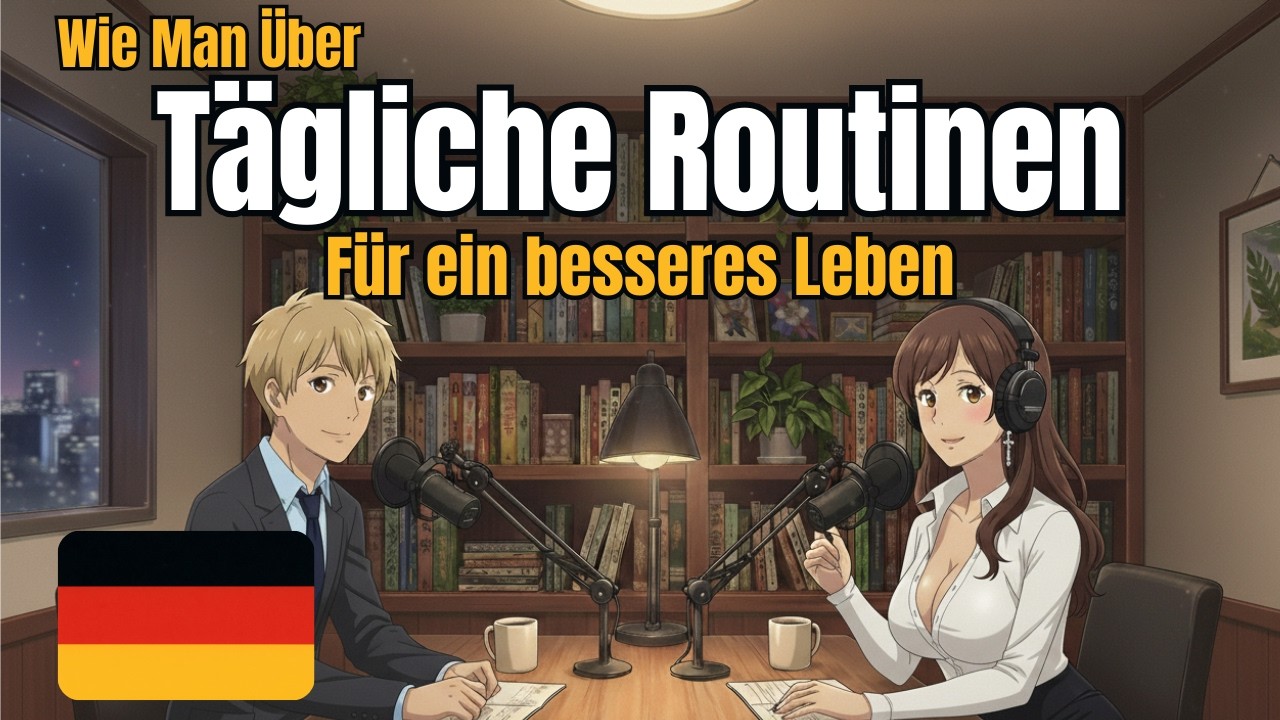 🌿 Über tägliche Routinen für ein besseres Leben | Deutscher Podcast für einfache deutsche Gespräche