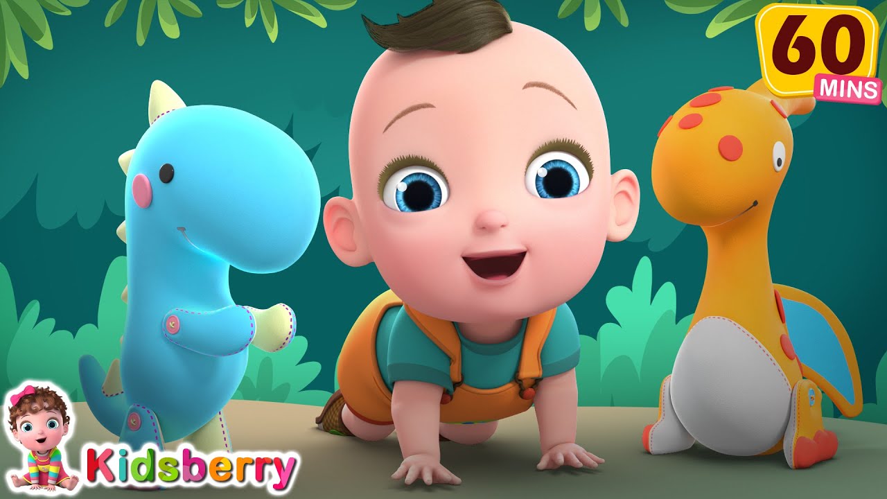🦕🦖 Roar Roar Dinosaur Song! 🦖🦕 | Preschool Rhymes + More Nursery Rhymes & Baby Songs - Kidsberry