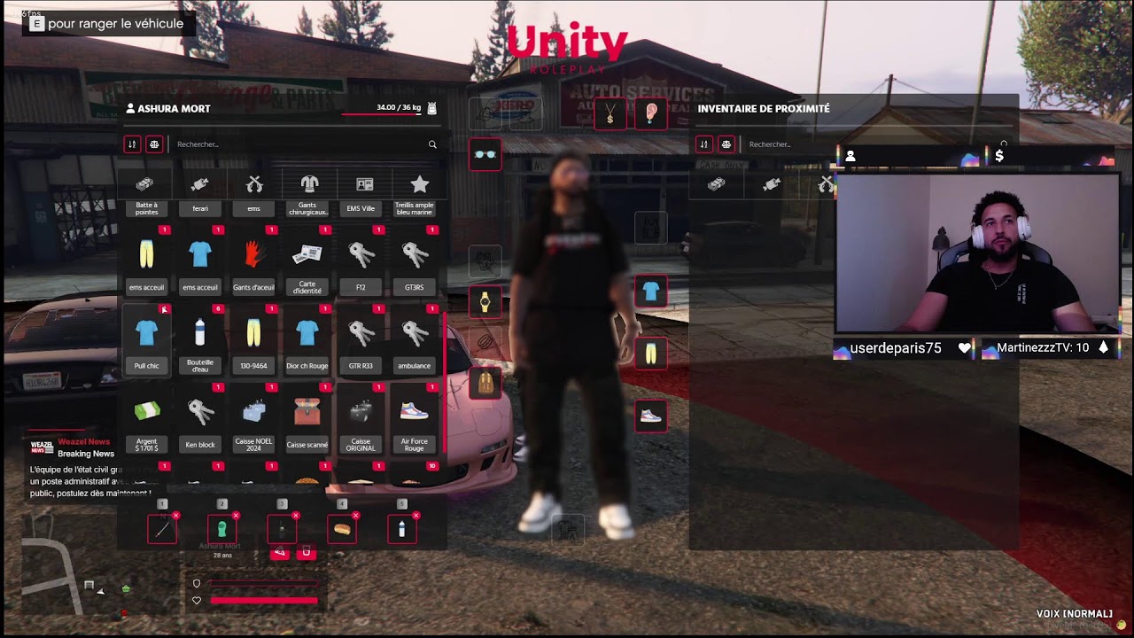 💰GTA RP Unity V2😈EP:  11/01/2025 ✅️400/1000FOLLOWER!