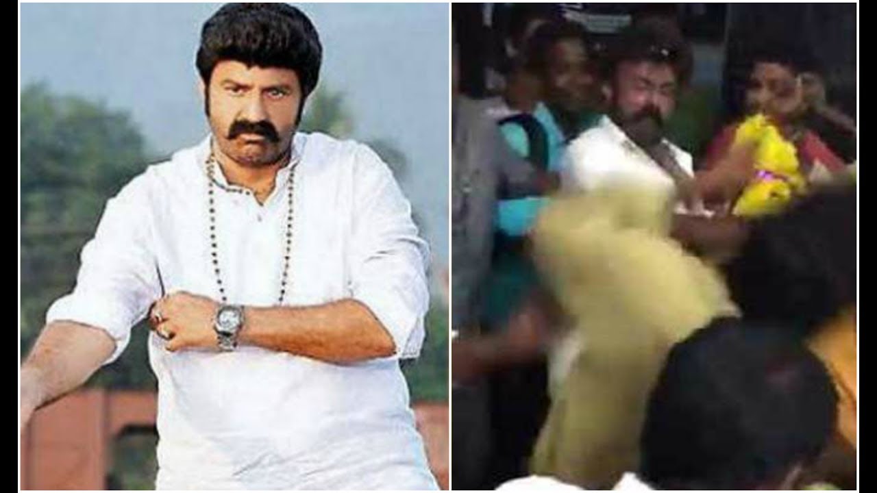 South actor Balakrishna SLAPS a fan again!