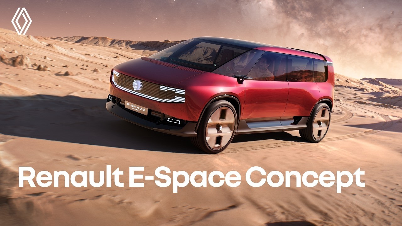 Vom Renault Espace von 1984 zum Renault E-Space Concept