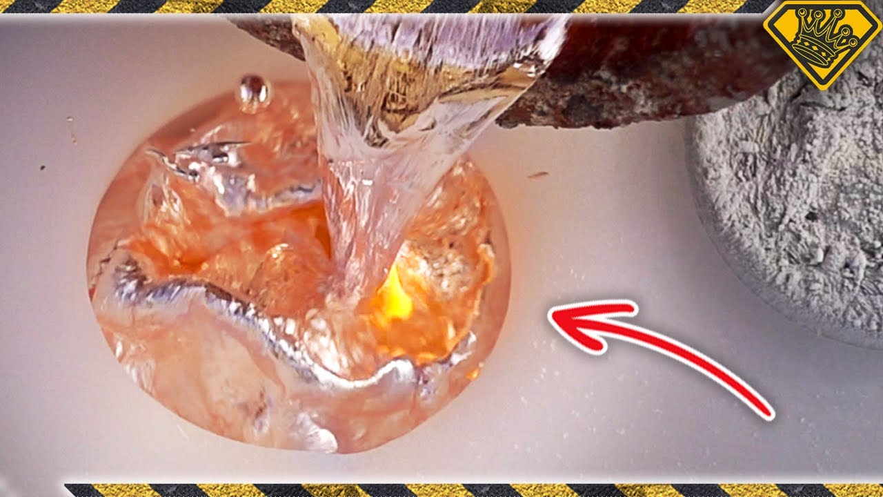 Liquid Metal vs Dry Ice?! TKOR Experiments With Molten Metal On Dry Ice In This Metal Vs Experiment