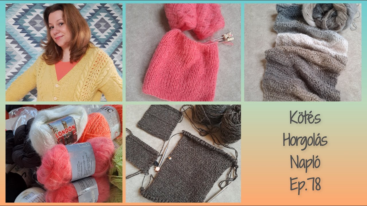 Kötés Horgolás Napló Ep.78 || Január hónap