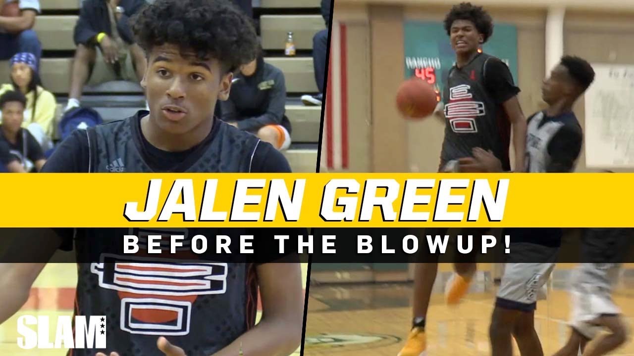 Jalen Green: Before the Blowup PLUS Unreleased Footage! 🦄