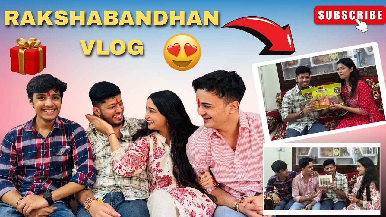 Celebrating Rakshabandhan with My Family ❤️