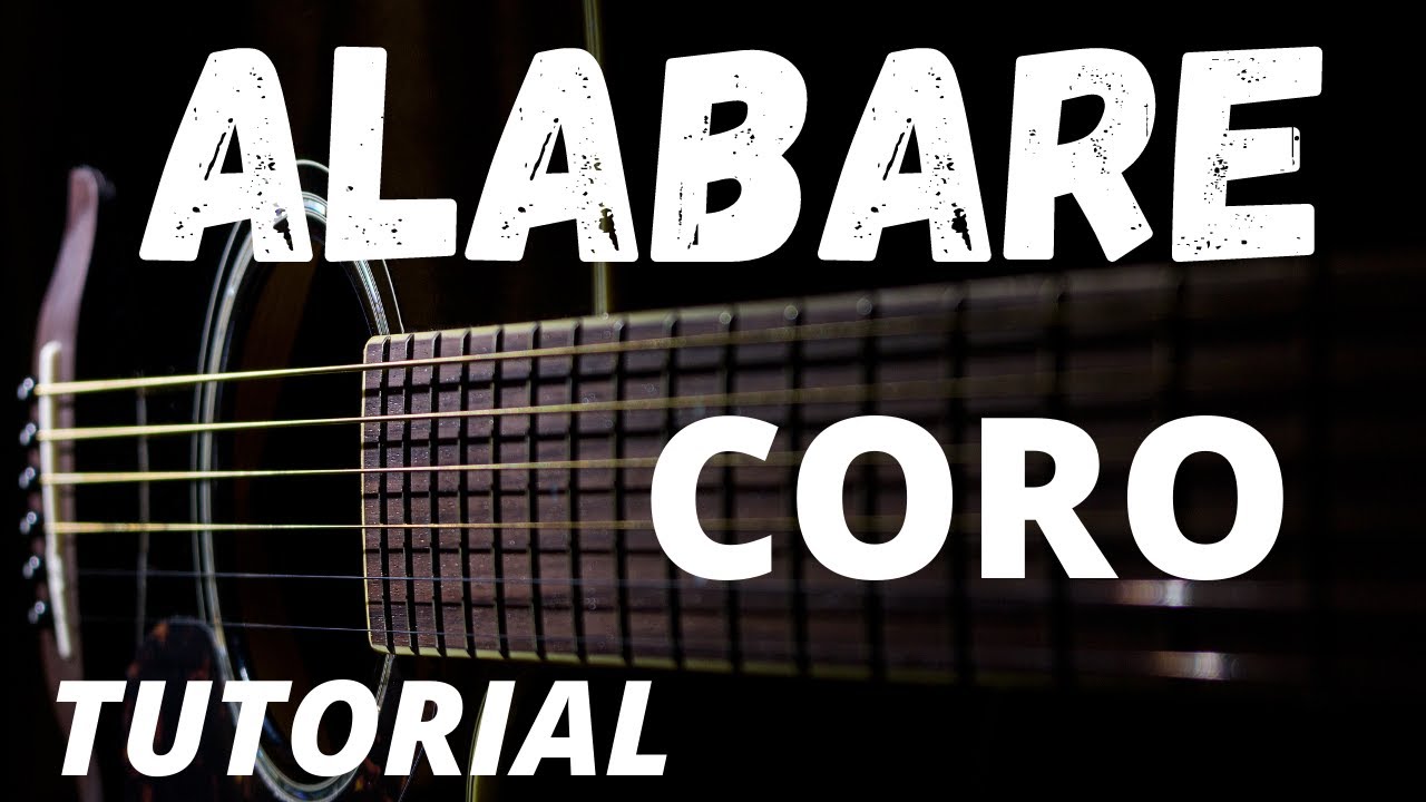 Como Tocar Alabare { Coro Cristiano } Tutorial