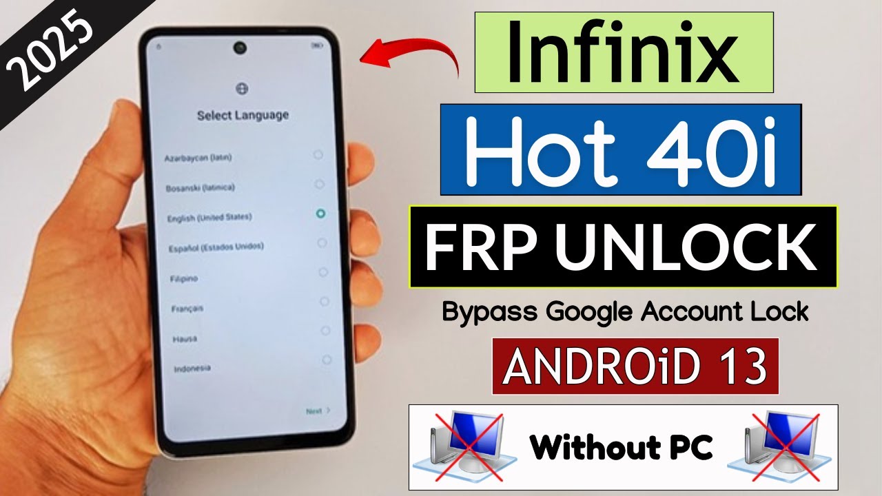 Infinix Hot 40i X6528 Frp Unlock/Bypass Google Account Lock Without Pc | Share Article Not Working