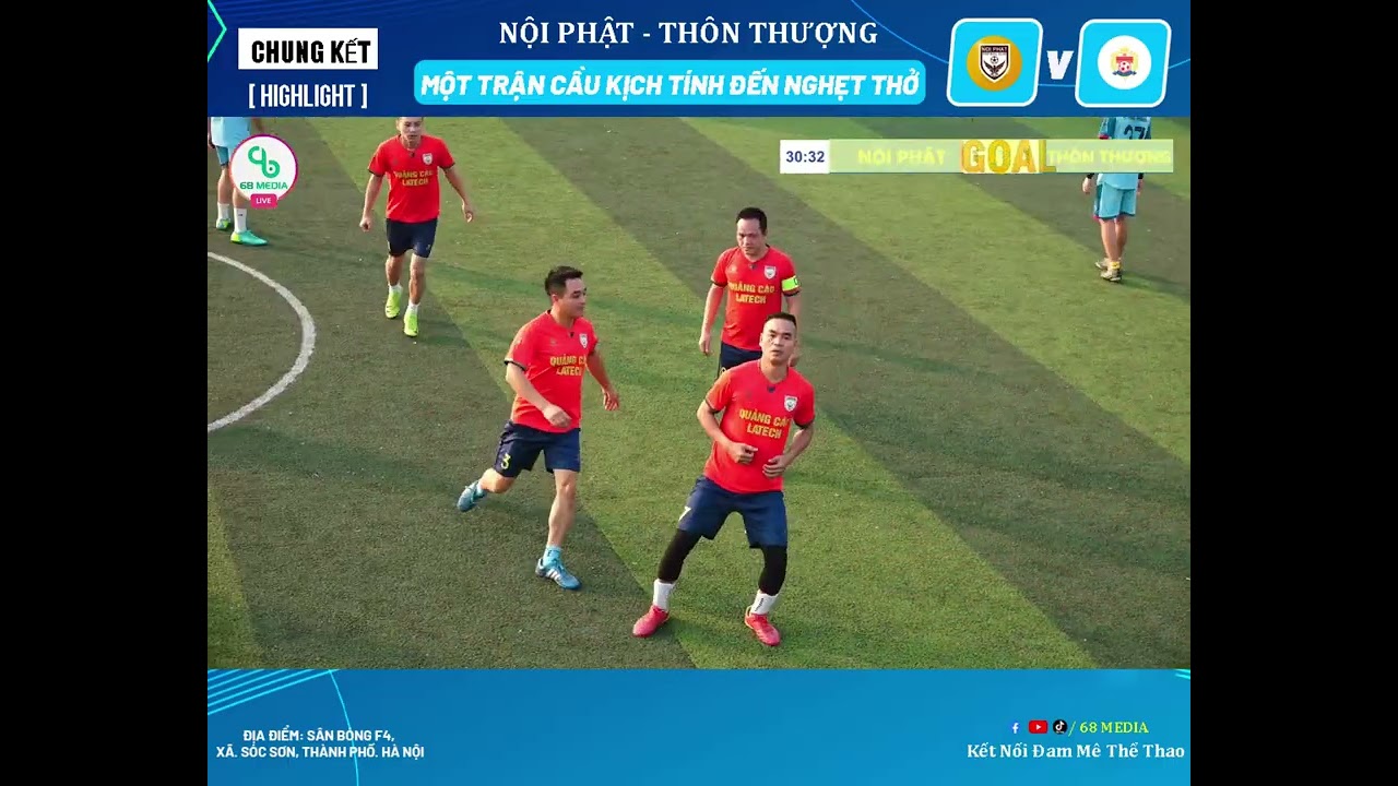 🔥 HIGHLIGHT 🔥 CHUNG KẾT⚽ Nội Phật 2️⃣  – 2️⃣ Thôn Thượng( PENALTY:4️⃣ – 5️⃣ )
