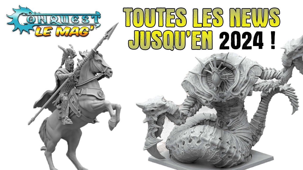 Grosse preview sur les nouveautés Conquest le MAG Septembre 2023