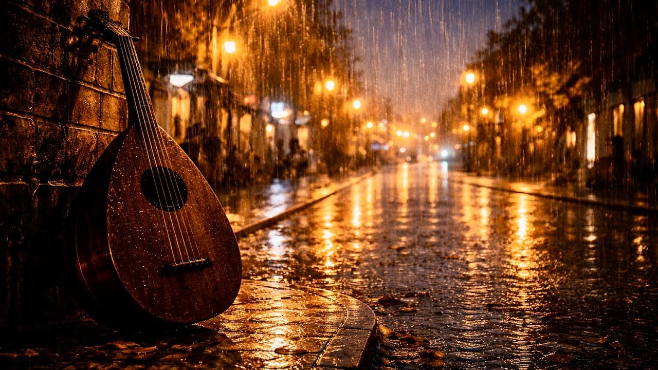 عندما يبكي العود تحت المطر 🌧️💔 | موسيقى حزينة تلمس الوجع والذكريات | Sad Oud & Rain