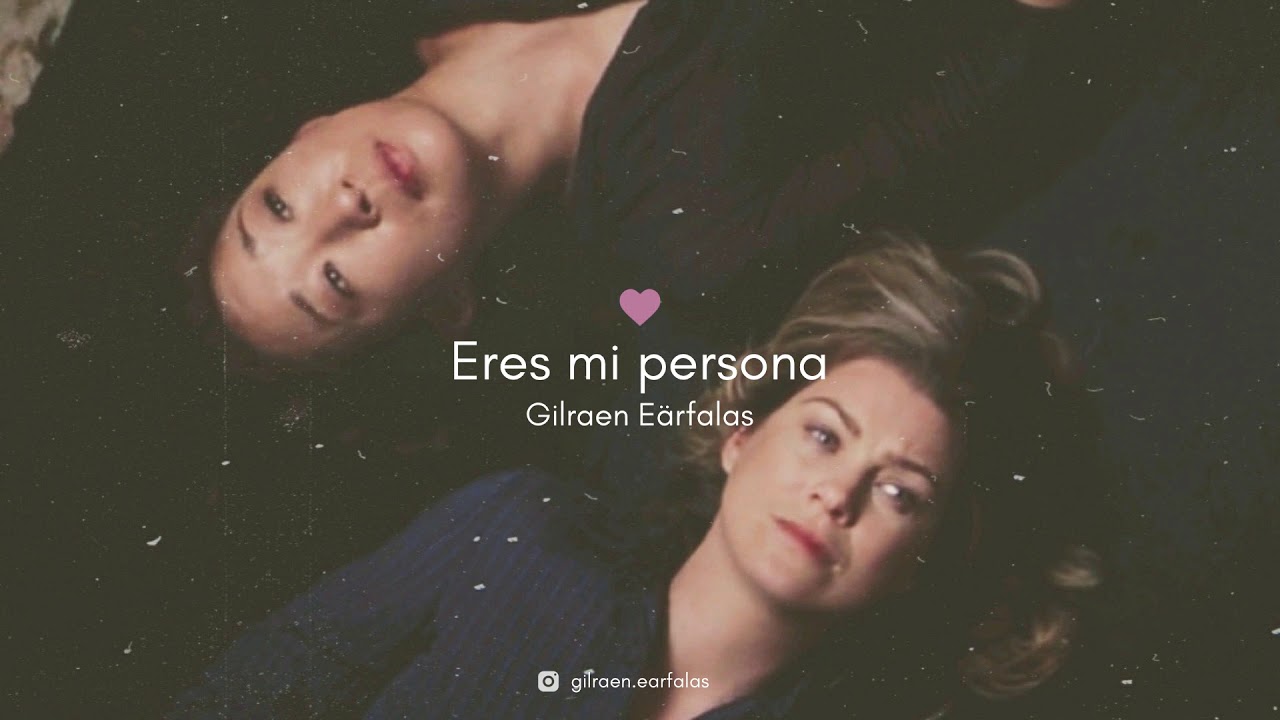 Eres mi persona | Gilraen ♡