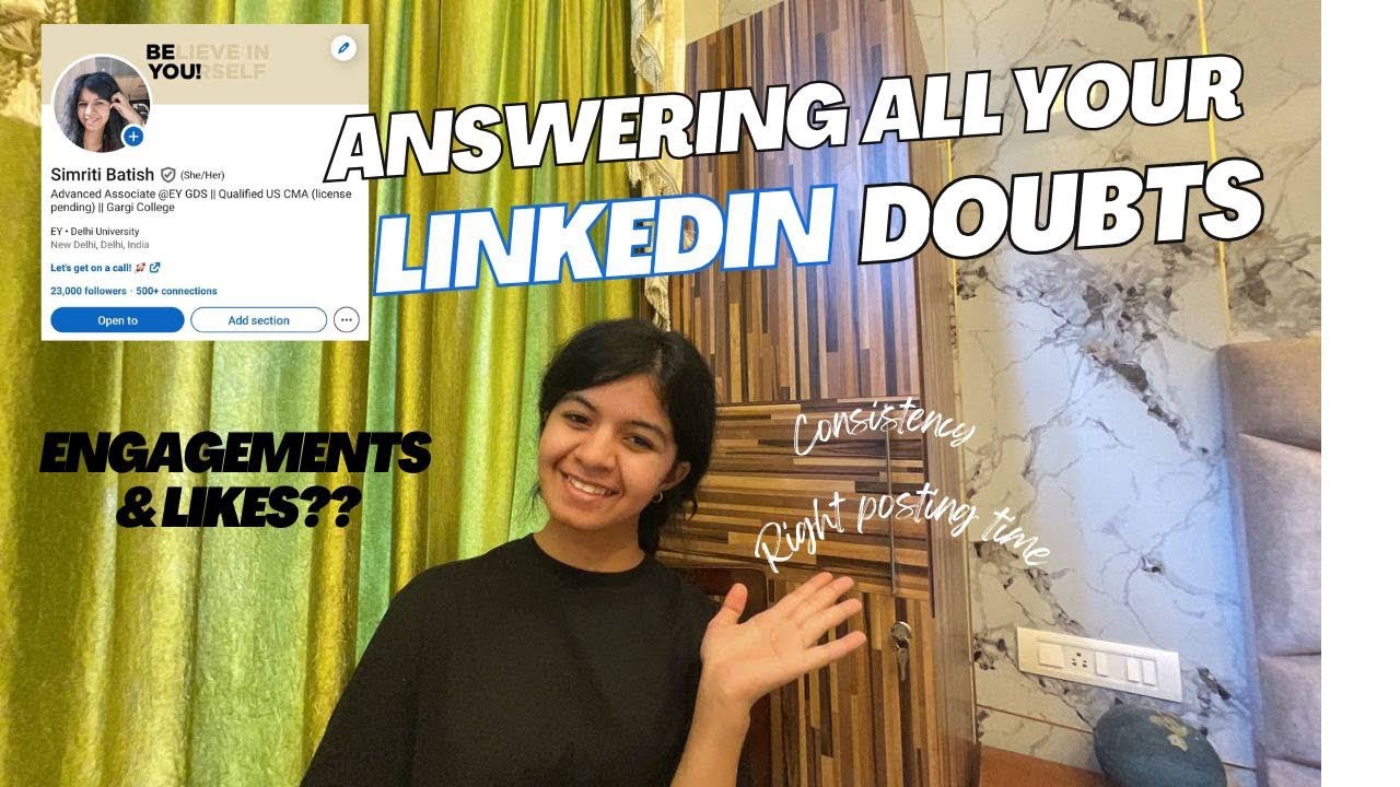 Watch this if you are a beginner on LinkedIn. Answered your doubts.
