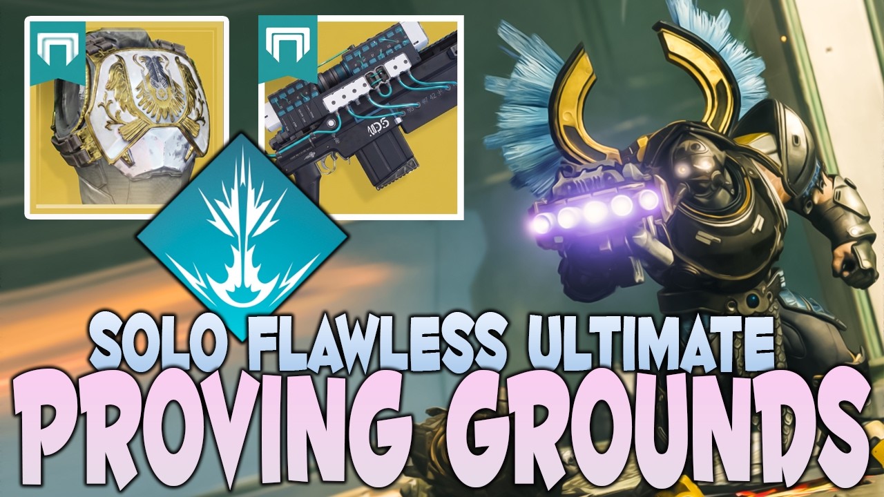 ARC Titan Alpha Lupi Build! Solo Flawless Ultimate Proving Grounds |  Destiny 2 Renegades