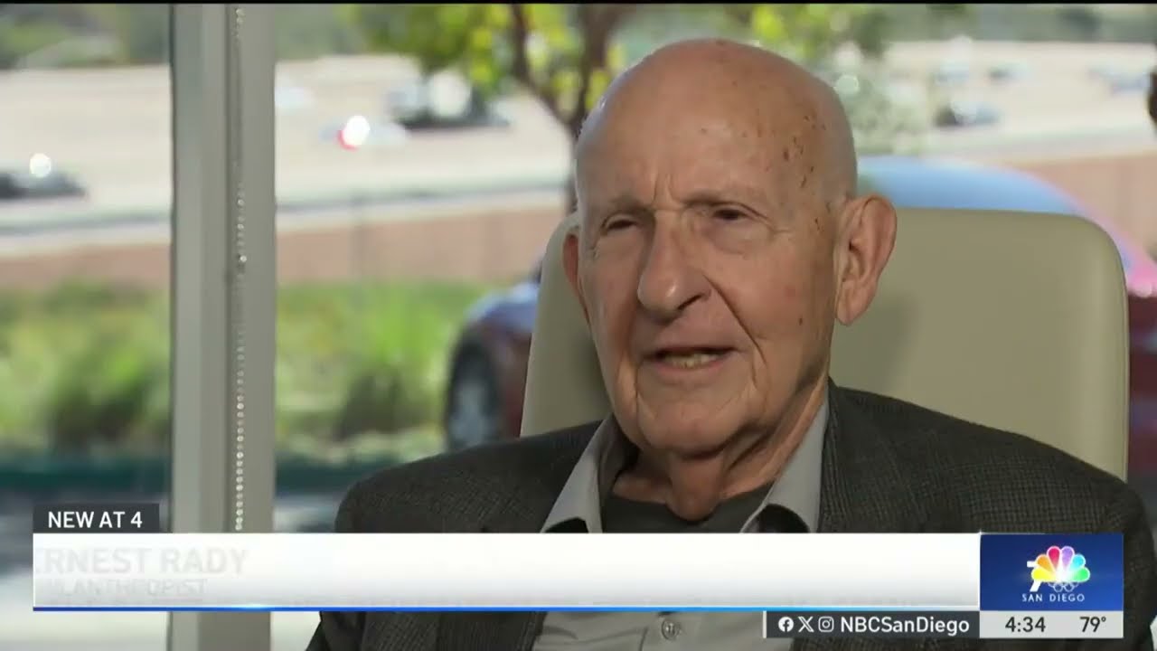 NBC 7 - Ernest & Evelyn Rady invest in Salvation Army to address San Diego Homelessness - 2/4/2026