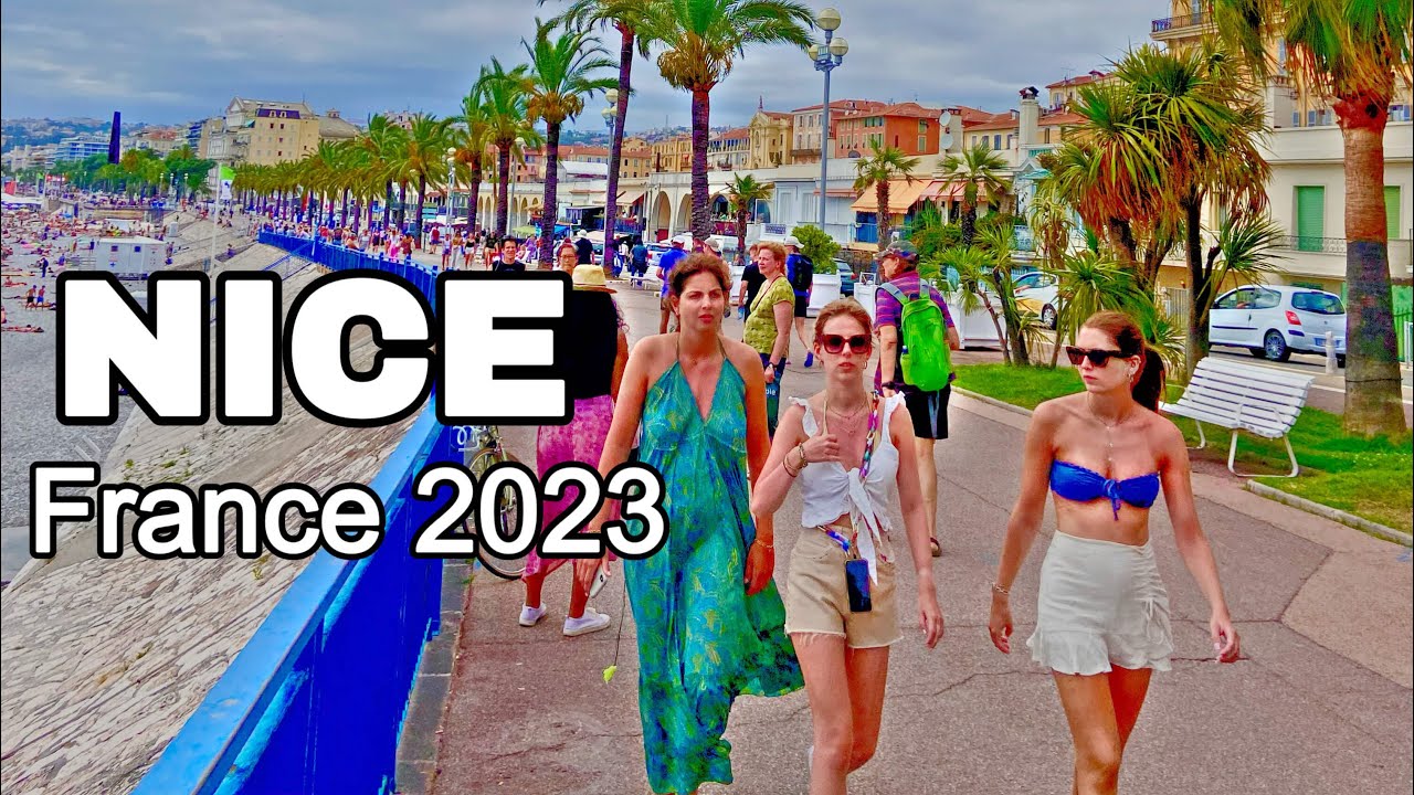 Walking Tour Of The Beautiful City of Nice in France 🇫🇷