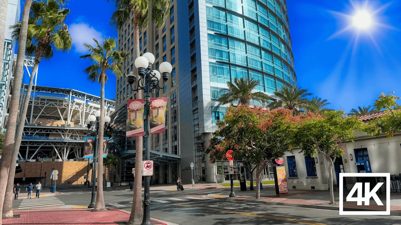 Downtown San Diego - Ultimate Walking Tour [4K]