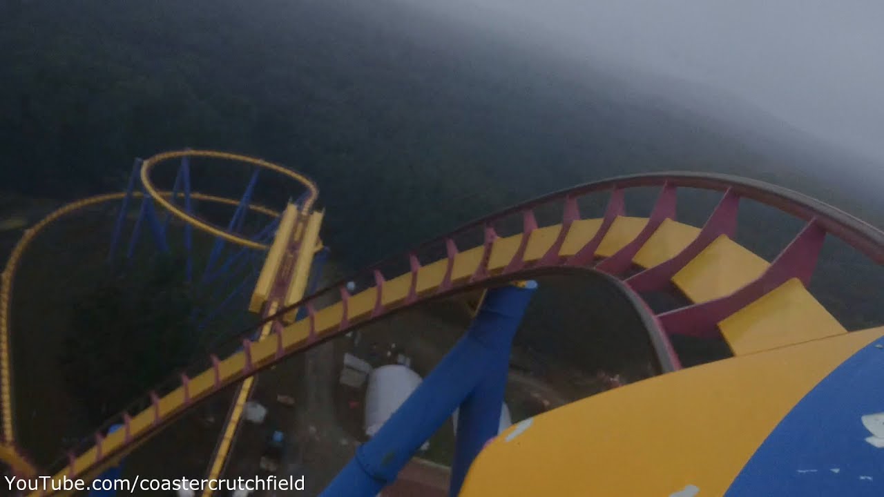 Нитро передний ряд (HD POV) Six Flags Great Adventure